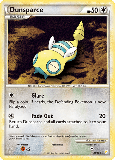 Dunsparce, HeartGold & SoulSilver 41
