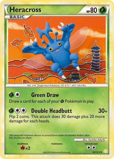 Heracross, HeartGold & SoulSilver 43