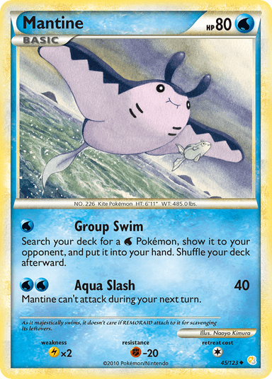 Mantine, HeartGold & SoulSilver 45
