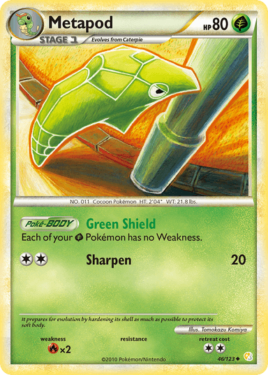 Metapod, HeartGold & SoulSilver 46
