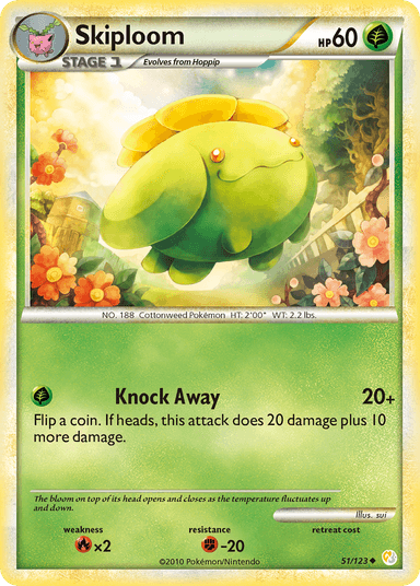 Skiploom, HeartGold & SoulSilver 51