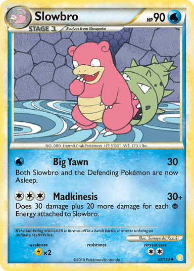 Slowbro, HeartGold & SoulSilver 52