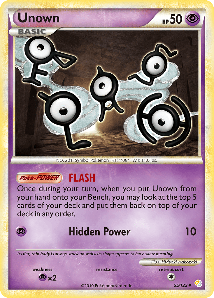 Unown, HeartGold & SoulSilver 55