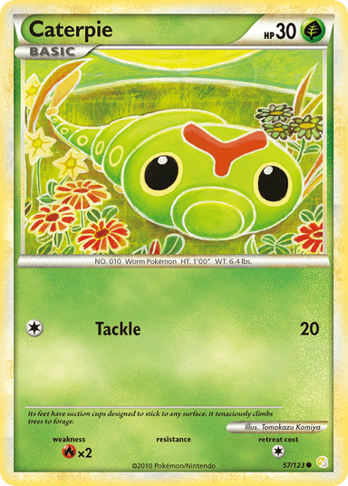 Caterpie, HeartGold & SoulSilver 57