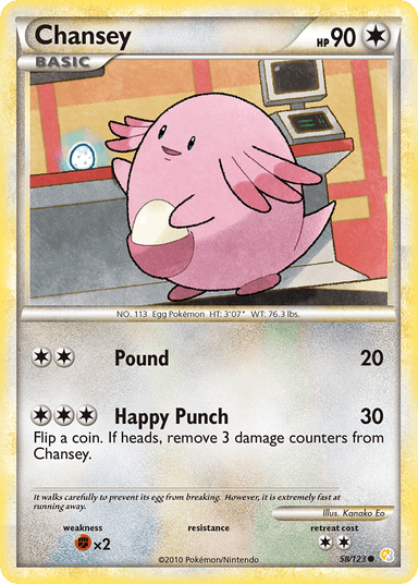 Chansey, HeartGold & SoulSilver 58