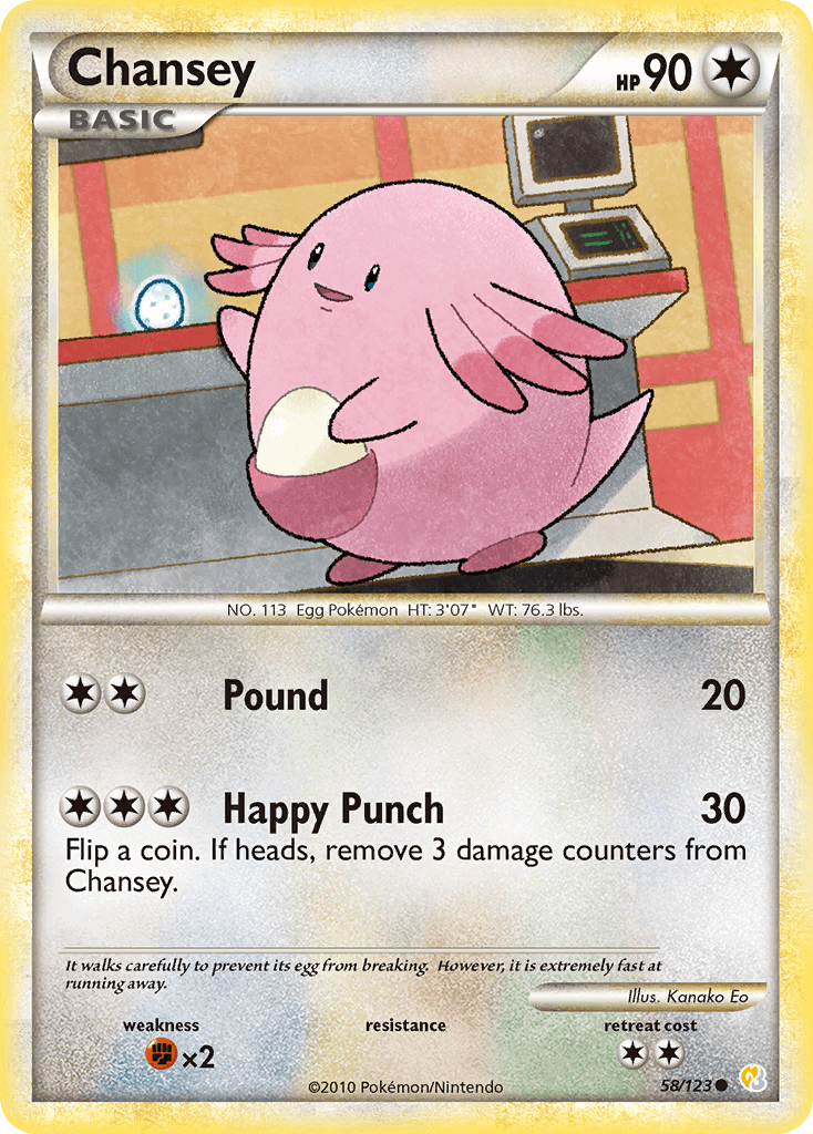 Chansey, HeartGold & SoulSilver 58