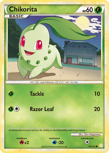 Chikorita, HeartGold & SoulSilver 59