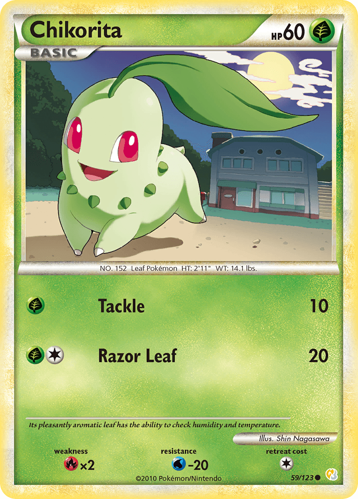 Chikorita, HeartGold & SoulSilver 59