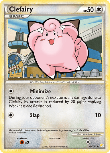 Clefairy, HeartGold & SoulSilver 60