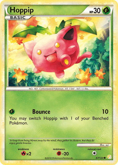 Hoppip, HeartGold & SoulSilver 67