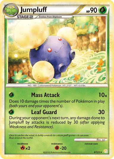 Jumpluff, HeartGold & SoulSilver 6