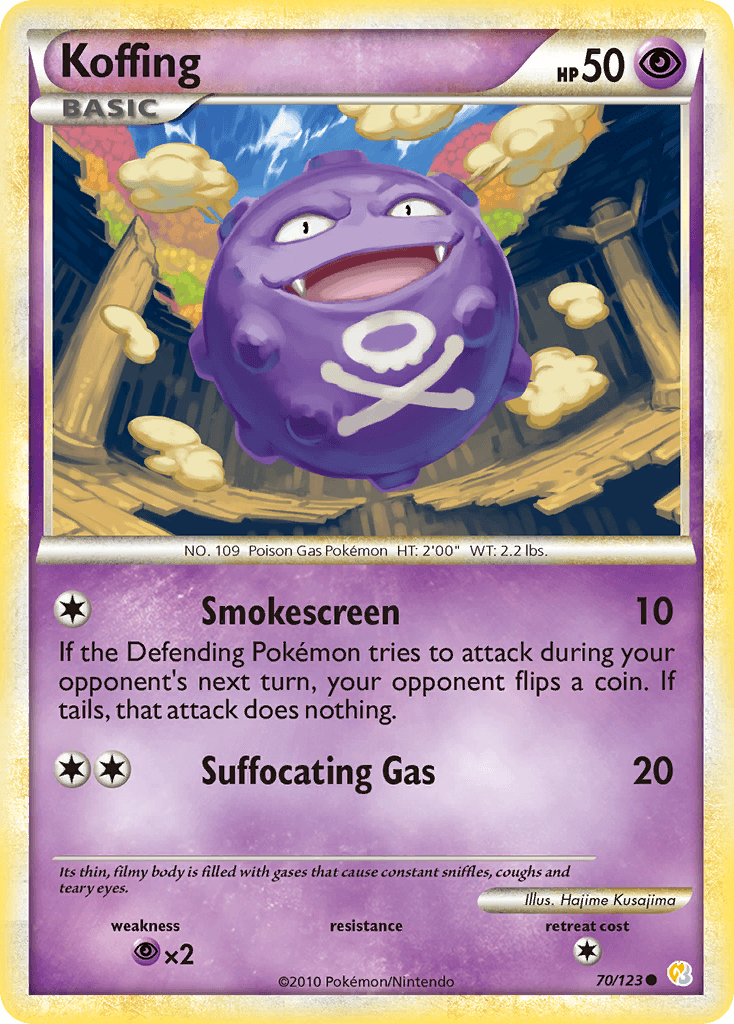 Koffing, HeartGold & SoulSilver 70