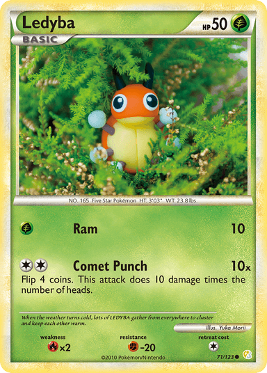 Ledyba, HeartGold & SoulSilver 71
