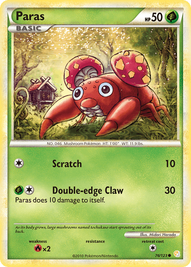 Paras, HeartGold & SoulSilver 76