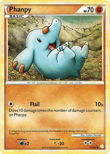Phanpy, HeartGold & SoulSilver 77