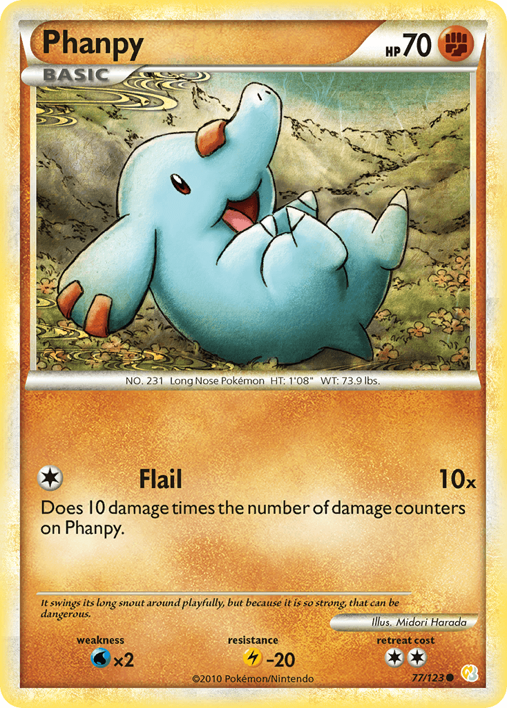 Phanpy, HeartGold & SoulSilver 77