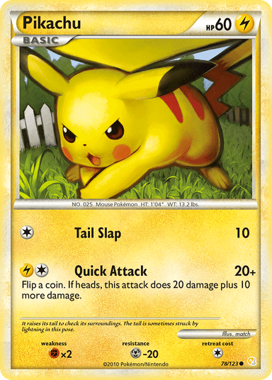 Pikachu, HeartGold & SoulSilver 78