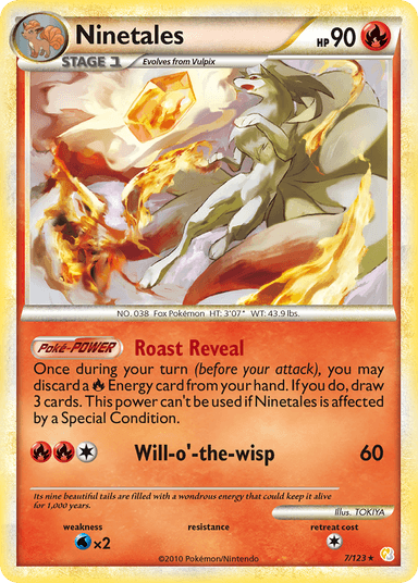 Ninetales, HeartGold & SoulSilver 7