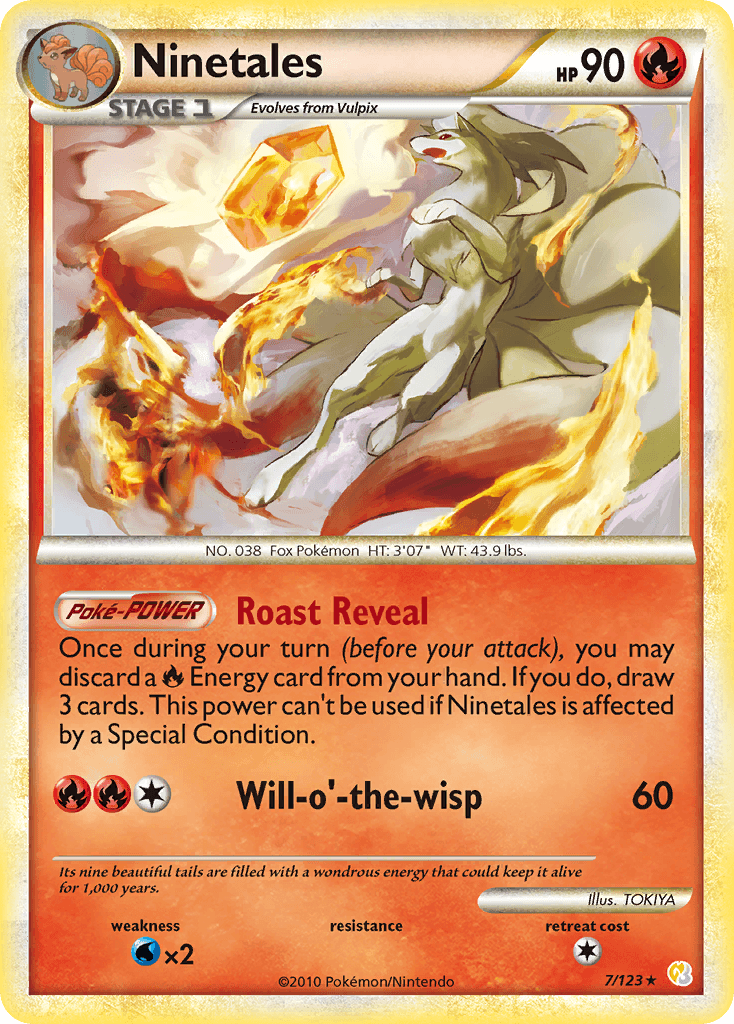 Ninetales, HeartGold & SoulSilver 7