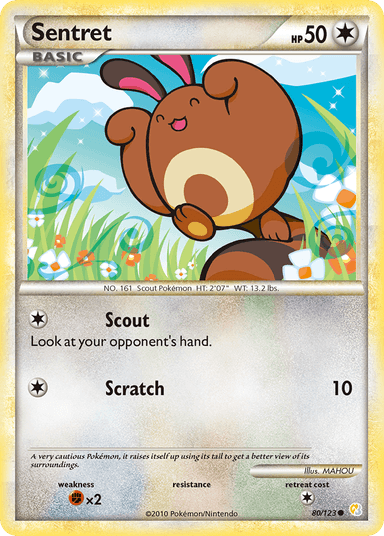 Sentret, HeartGold & SoulSilver 80