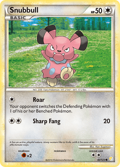 Snubbull, HeartGold & SoulSilver 82