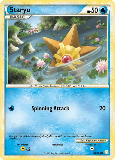 Staryu, HeartGold & SoulSilver 84