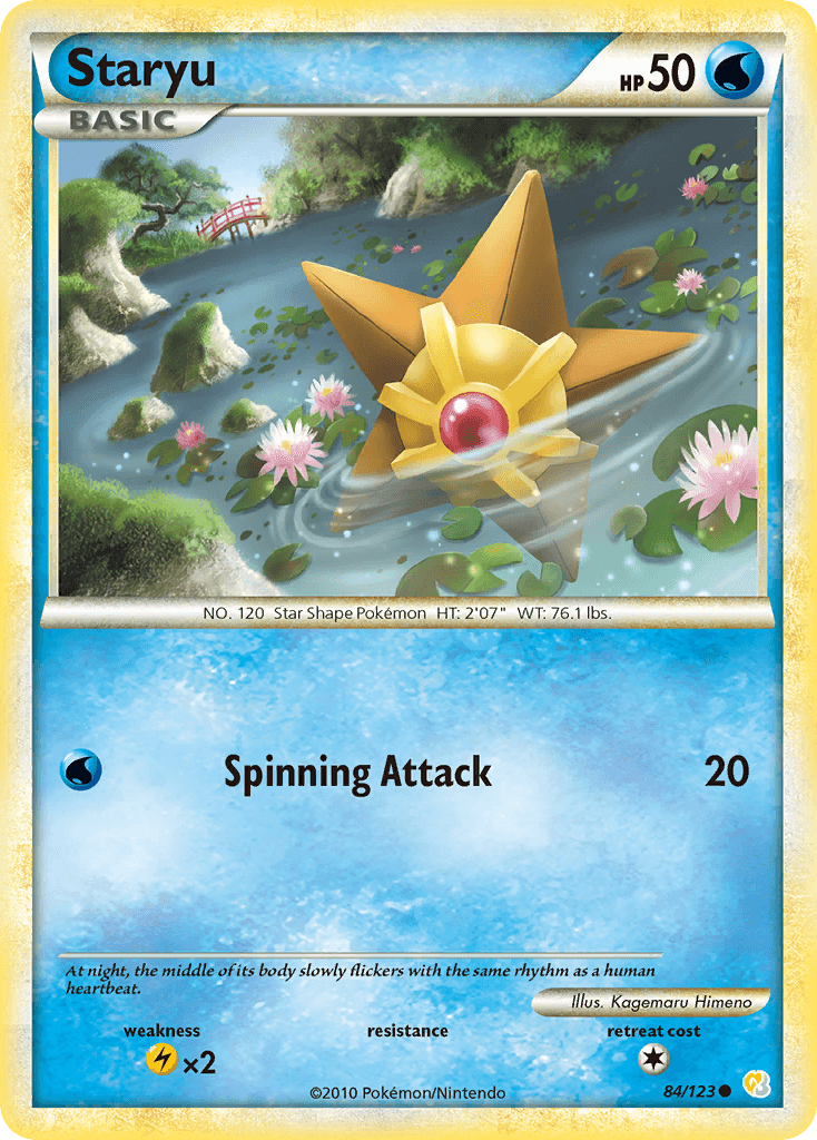 Staryu, HeartGold & SoulSilver 84