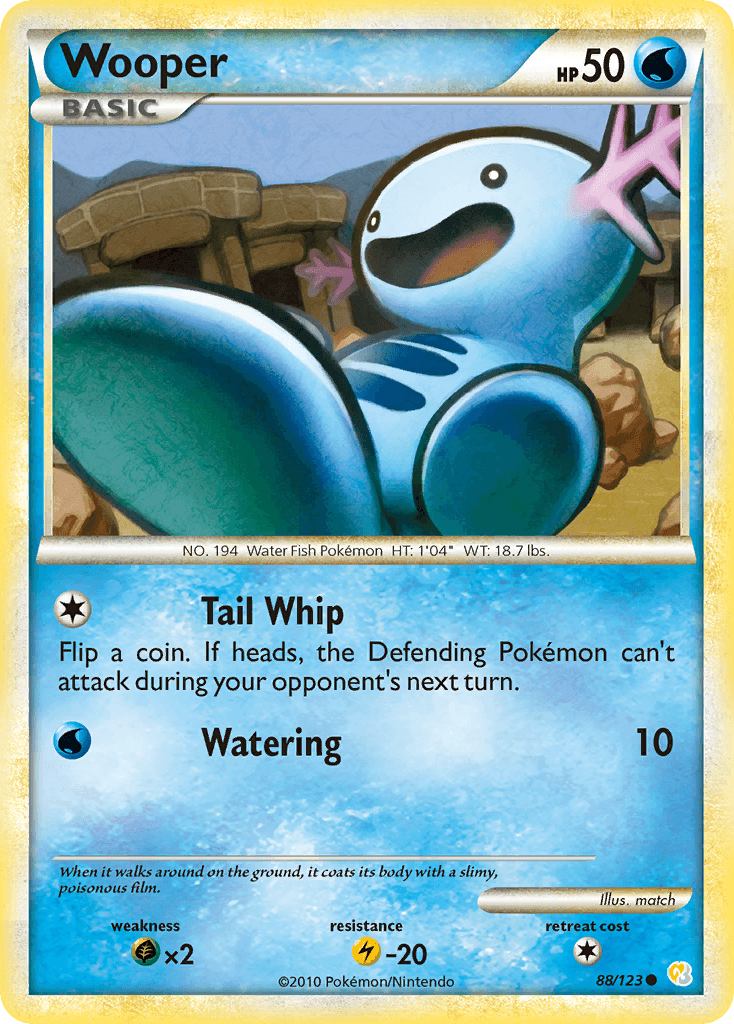 Wooper, HeartGold & SoulSilver 88