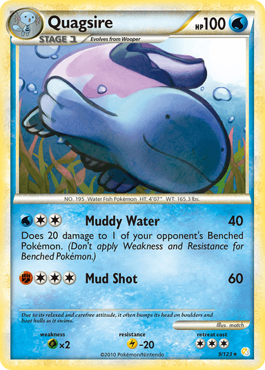 Quagsire, HeartGold & SoulSilver 9