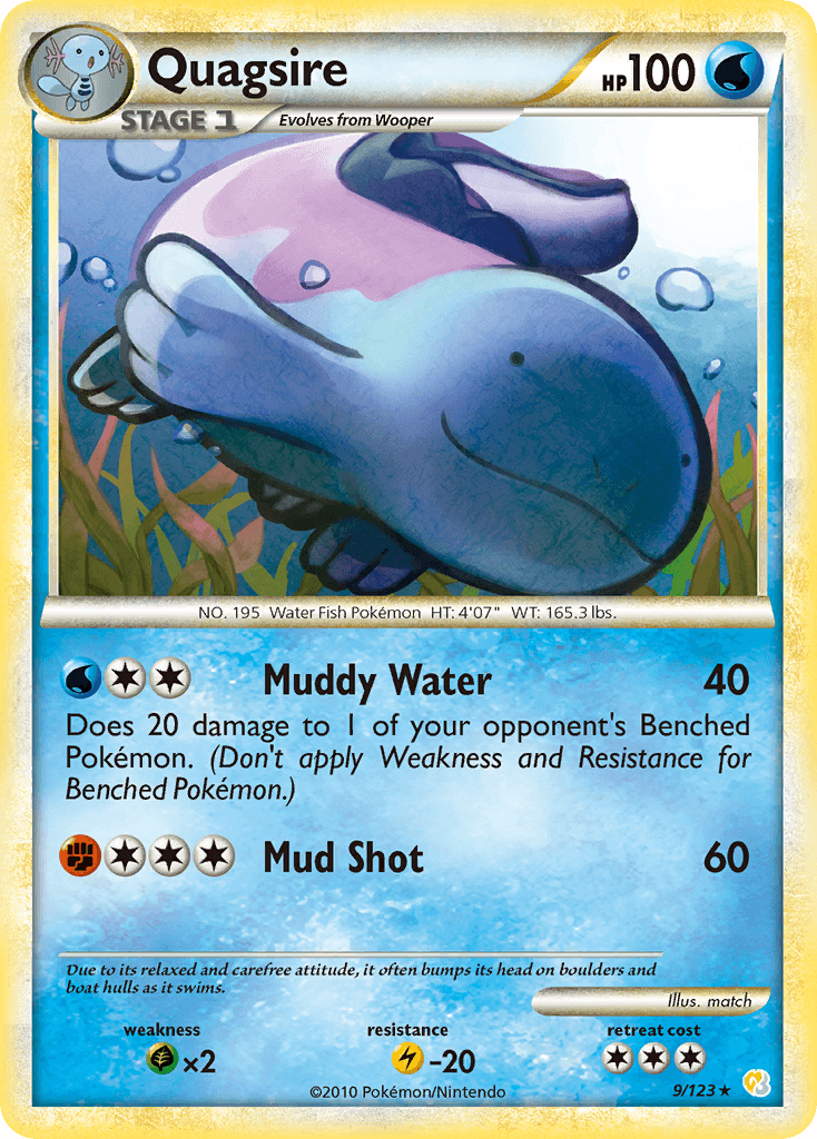 Quagsire, HeartGold & SoulSilver 9
