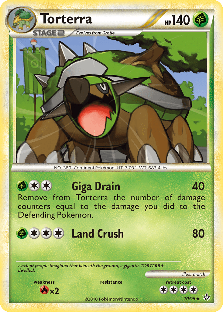 Torterra, HS—Unleashed 10