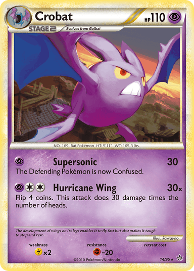 Crobat, HS—Unleashed 14
