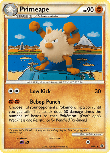 Primeape, HS—Unleashed 22