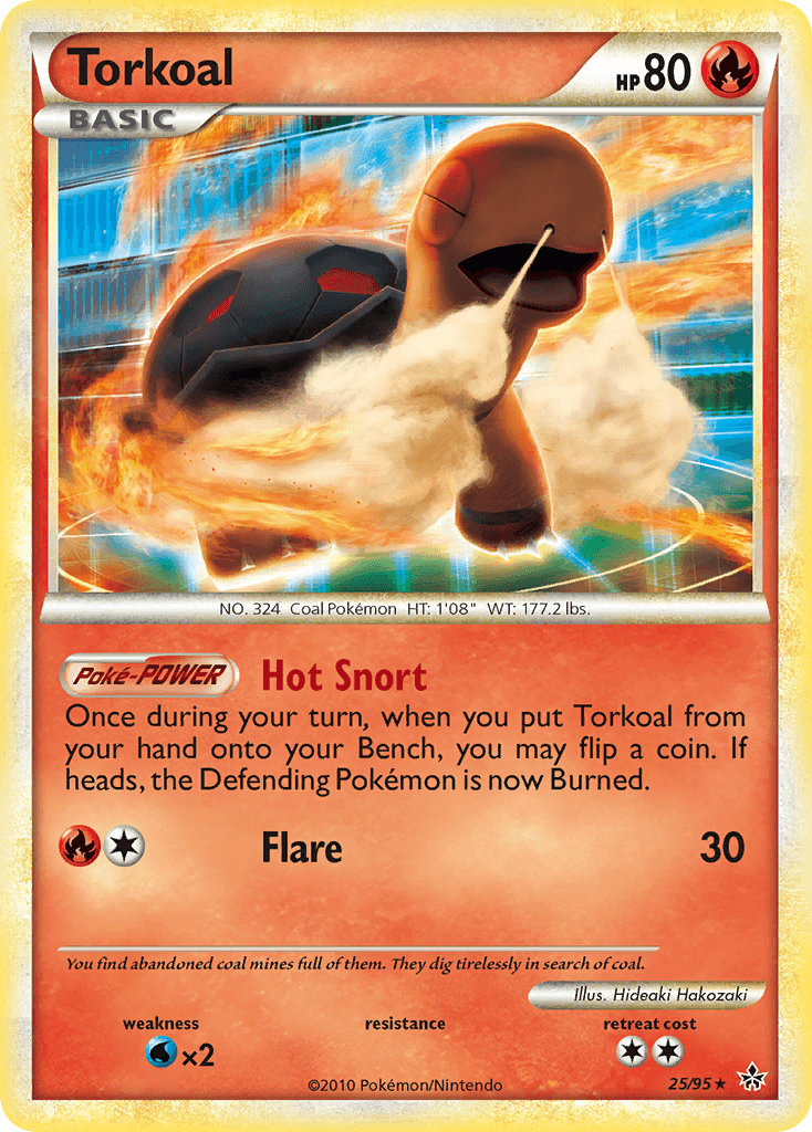 Torkoal, HS—Unleashed 25
