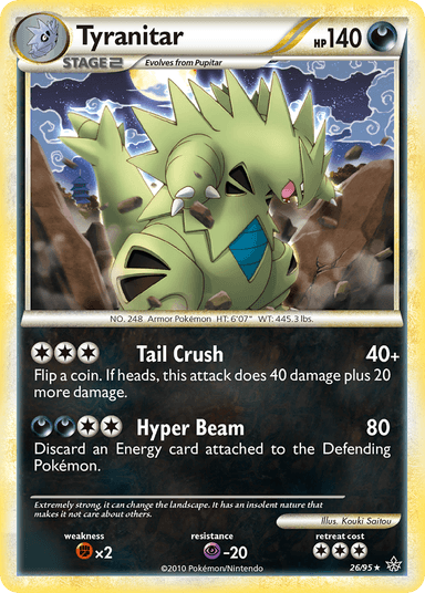 Tyranitar, HS—Unleashed 26