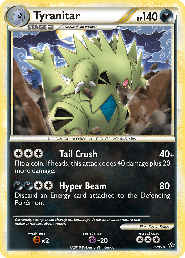 Tyranitar, HS—Unleashed 26
