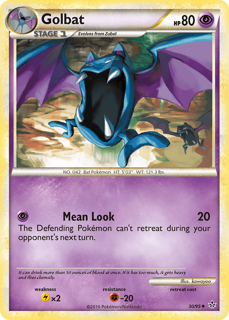Golbat, HS—Unleashed 30