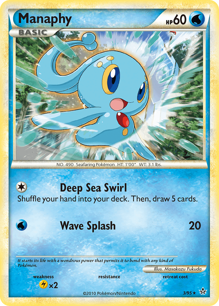 Manaphy, HS—Unleashed 3
