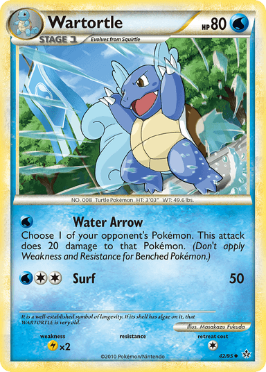 Wartortle, HS—Unleashed 42