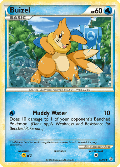 Buizel, HS—Unleashed 45