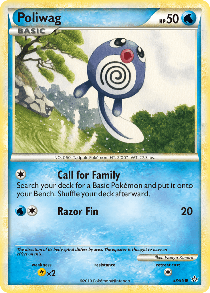 Poliwag, HS—Unleashed 58