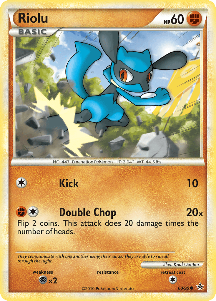 Riolu, HS—Unleashed 60