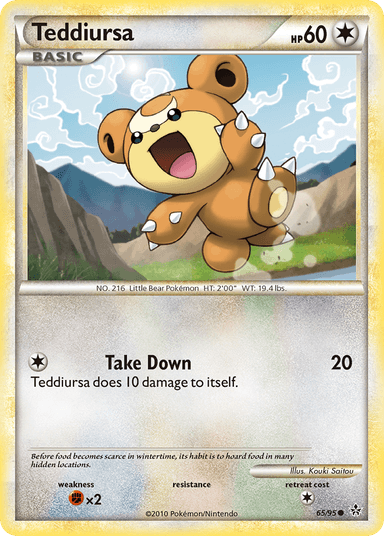 Teddiursa, HS—Unleashed 65
