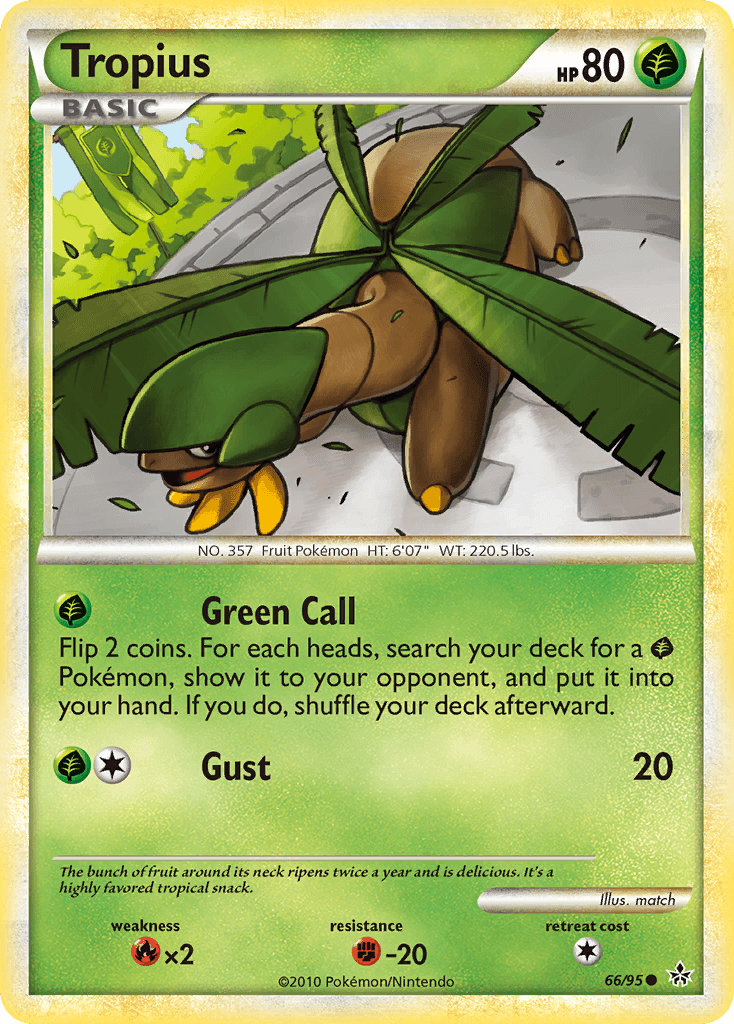 Tropius, HS—Unleashed 66