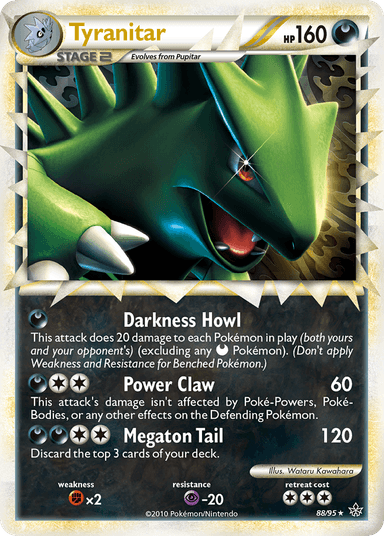 Tyranitar, HS—Unleashed 88