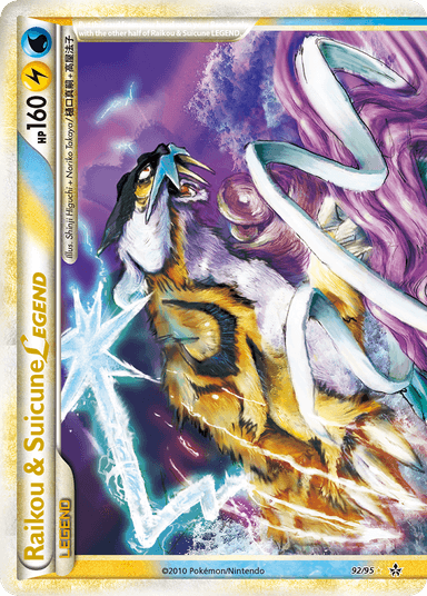Raikou & Suicune LEGEND, HS—Unleashed 92