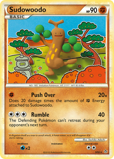 Sudowoodo, HS—Unleashed 9