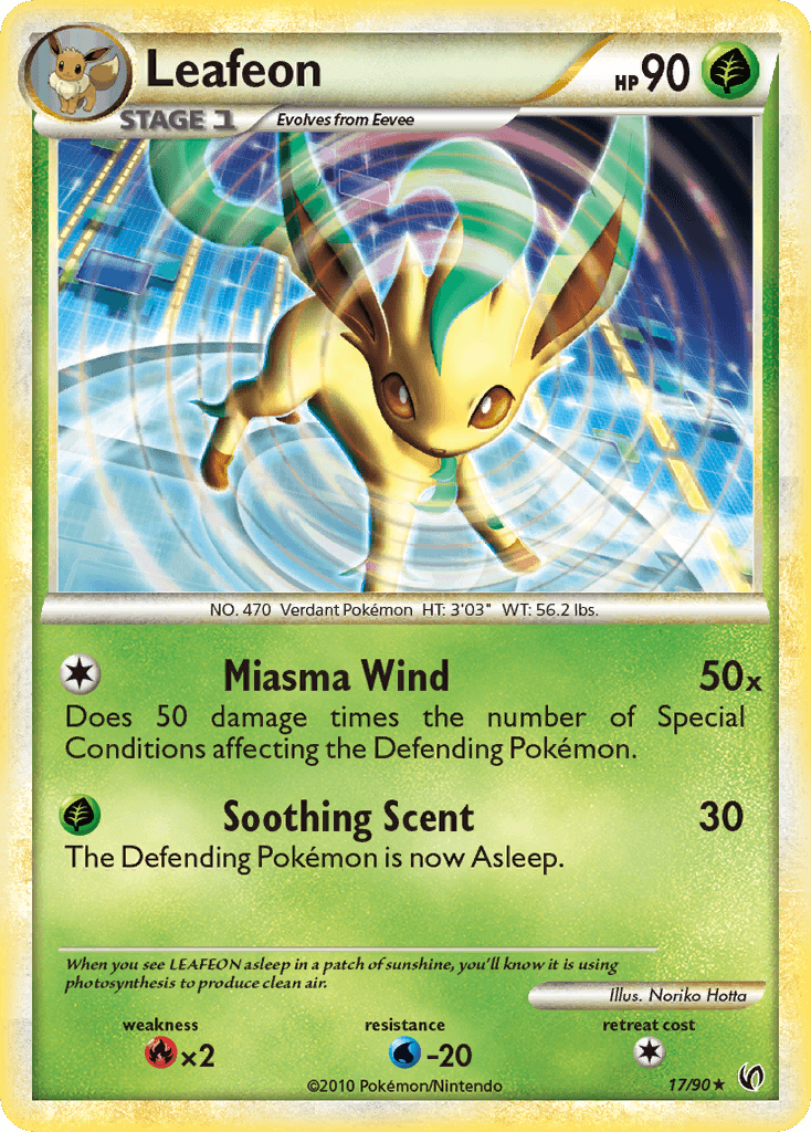Leafeon, HS—Undaunted 17