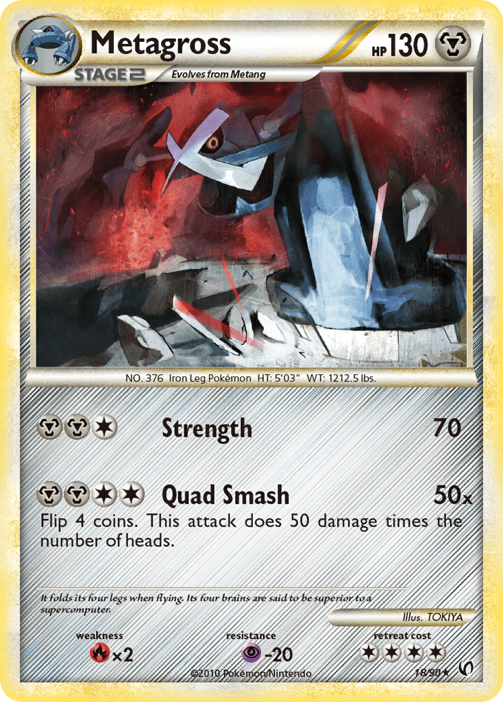 Metagross, HS—Undaunted 18