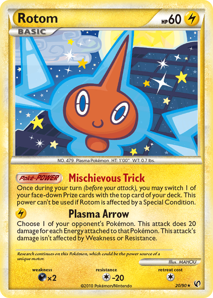 Rotom, HS—Undaunted 20